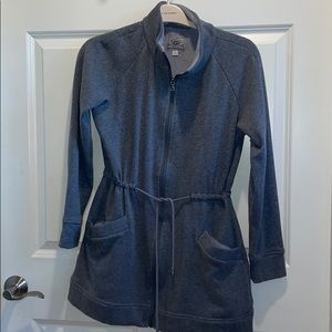 UGG Cinch Waist Zip Sweatshirt